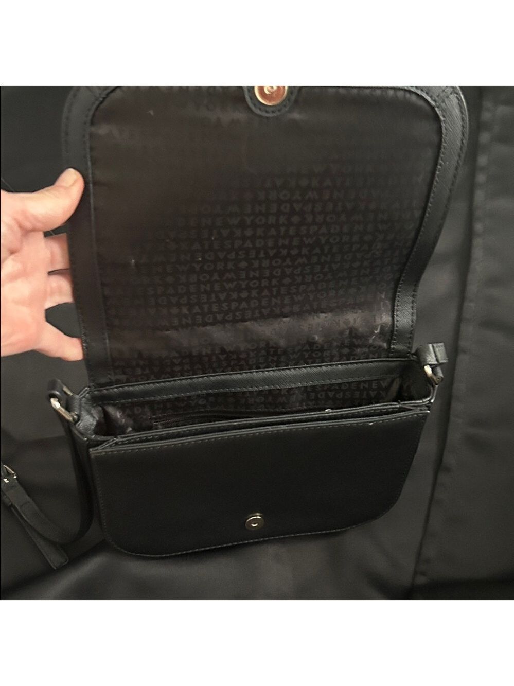 Kate Spade Black and Pink Crossbody Bag - Picture 6 of 6